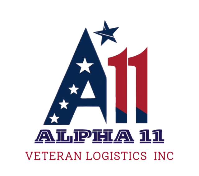 Alpha 11 Veterans Logistics Inc. Logo