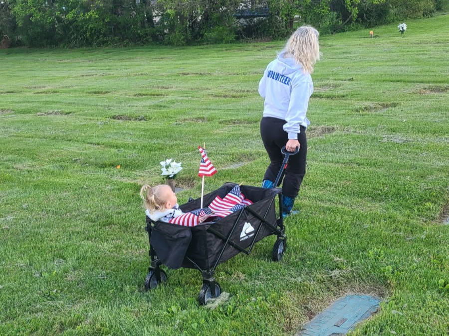 Flag laying 2025 2
